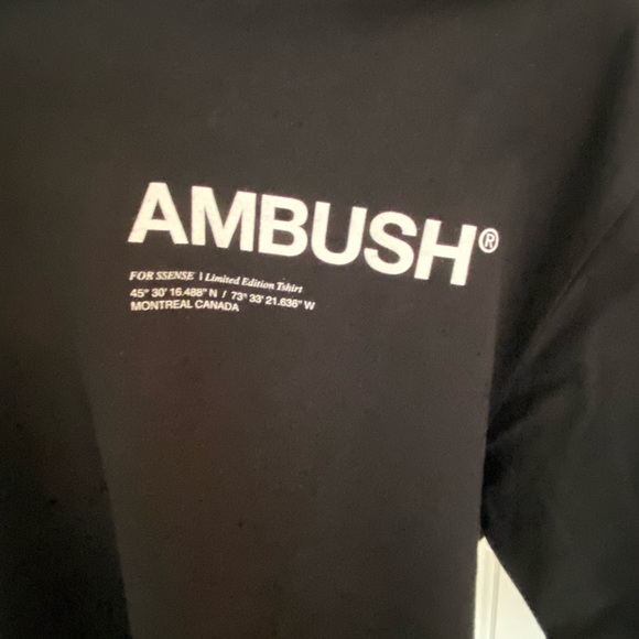 Ambush Ssense Exclusive Black Logo T-Shirt - Picture 2 of 8